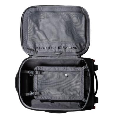 The North Face Base Camp Rolling Thunder 22" Trolleytas TNF Black - TNF White 40L The North Face Base Camp Rolling Thunder 22" Trolleytas TNF Black - TNF White 40L