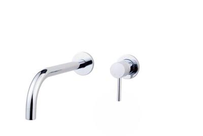 Wiesbaden Slim Inbouwwastafelkraan Eenhendel Chroom