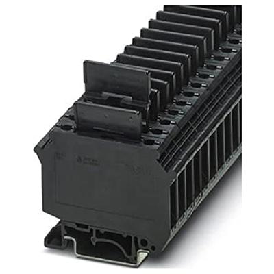 Phoenix Contact 3118012 Zekering-serieklem 8.2 mm Schroeven Zwart 50 stuk(s)