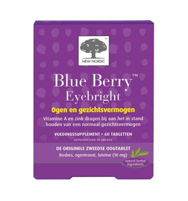 New Nordic Blue Berry Eyebright Tabletten New Nordic Blue Berry Eyebright Tabletten