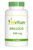 Elvitum Krill olie 500mg 180 Capsules - thumbnail