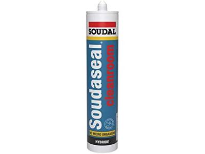Soudal Silirub Cleanroom | Alcoxy Siliconen voegkit | 310 ml | Wit - 112346 Soudal Silirub Cleanroom | Alcoxy Siliconen voegkit | 310 ml | Wit - 112346