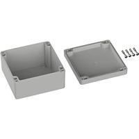 TRU COMPONENTS TC-9065460 Outdoorbehuizing 122 x 120 x 55 Polycarbonaat Grijs-wit (RAL 7035) 1 stuk(s) - thumbnail