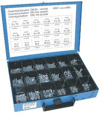 Dresselhaus bevestigingsassortiment sort.din-part 8561