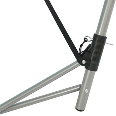 VidaXL Hangmat met inklapbare standaard blauw