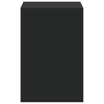VidaXL Monitorstandaard met bureau-organizer bewerkt hout zwart VidaXL Monitorstandaard met bureau-organizer bewerkt hout zwart