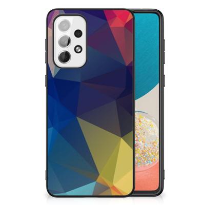 Samsung Galaxy A73 Backcover Polygon Dark