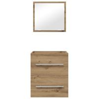 Badkamer Kast Ambachtelijk eiken 41 x 38.5 x 48 cm Bewerkt hout - thumbnail