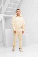 Cou7ure Essentials Basic Curve Trainingspak Heren Beige - Maat S - Kleur: Beige | Soccerfanshop - thumbnail