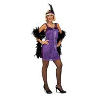 Kostuums voor Volwassenen My Other Me Paars Charleston M/L - thumbnail