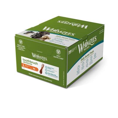 WHIMZEES TANDENBORSTEL STAR BULK 14,5 CM L 30 ST