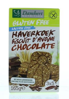 Damhert Haverkoekjes chocolade glutenvrij 165 Gram
