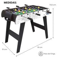 Tafelvoetbal voor Kinderen PL0391 91 x 50,8 x 73,5 cm Hout MDF - thumbnail