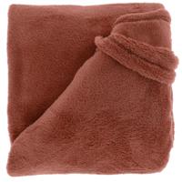 Plaid justin 200x150 cm marsala Unique Living - Unique living - thumbnail