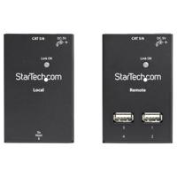 StarTech.com 4-Port USB 2.0 Extender - 40m USB Over Cat5/Cat6 Verlenger - Compacte USB 2.0 Over Ethernet Extender (USB2004EXTV) - thumbnail