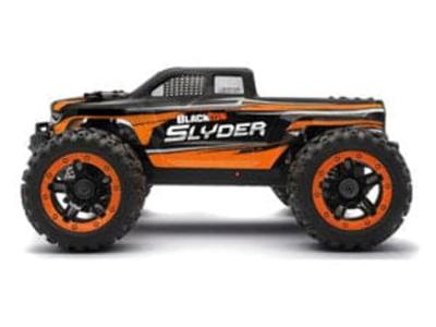 Blackzon Oranje Brushed 1:16 RC auto Monstertruck 4WD 2,4 GHz Incl. accu en lader