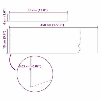 Tuin Grasperkafwerking Roestig 450 x 15 cm Cortenstaal Tuin Grasperkafwerking Roestig 450 x 15 cm Cortenstaal