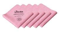 Vileda microvezeldoek Purmicro Active, pak van 5 stuks, rood - thumbnail