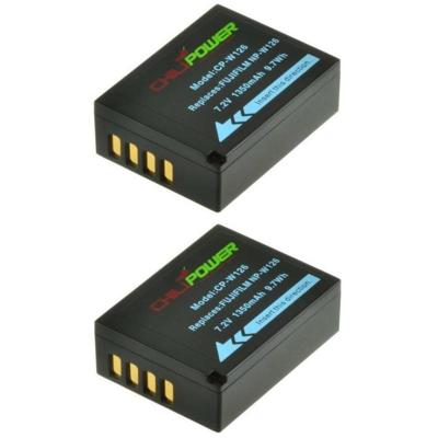 ChiliPower NP-W126 accu voor Fujifilm - 1350mAh - 2-Pack