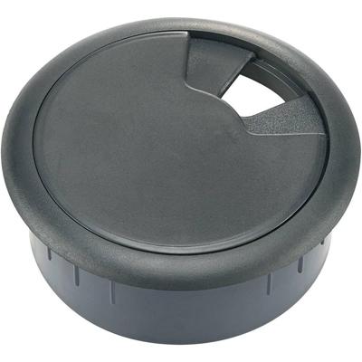 TRU COMPONENTS WP50BK Kabeldoorvoering Voor werkblad ABS Zwart 1 stuk(s)