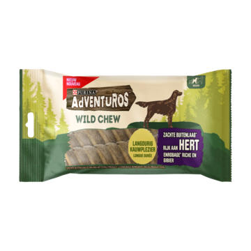 Purina Adventuros Wild Chew M hondensnack Per 2