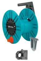 GARDENA Classic Wand-Schlauchtrommel 60 02650-20 Slanghouder voor aan de muur 1 stuk(s) Turquoise, Zwart, Oranje - thumbnail