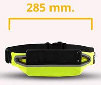 Outwet Gato sport belt waterproof neon yellow one size - thumbnail