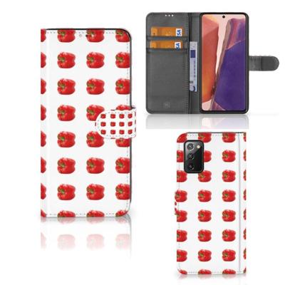Samsung Galaxy Note 20 | Book Cover | Paprika Red Samsung Galaxy Note 20 | Book Cover | Paprika Red