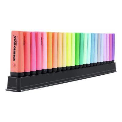 STABILO BOSS ORIGINAL markeerstift Arty, deskset van 23 stuks in geassorteerde kleuren STABILO BOSS ORIGINAL markeerstift Arty, deskset van 23 stuks in geassorteerde kleuren
