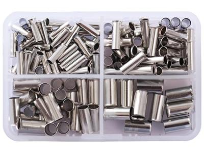 Quadrios 2010C393 Assortiment adereindhulzen 4 mm², 6 mm², 10 mm², 16 mm² Ongeïsoleerd 135 stuk(s) Quadrios 2010C393 Assortiment adereindhulzen 4 mm², 6 mm², 10 mm², 16 mm² Ongeïsoleerd 135 stuk(s)