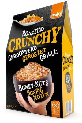 Peak`S Granola Crunchy Honey & Nuts Glutenvrij (300g) Peak`S Granola Crunchy Honey & Nuts Glutenvrij (300g)