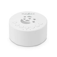 Nedis White Noise Machine | 18 Sound Options | 1 W | Maximale batterijduur: 18 uur | Dimbaar Licht | Tijdschakelaar | Wit - SLAD200WT - thumbnail