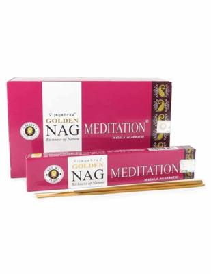 Golden Nag Meditatie Wierook (1 pakje)
