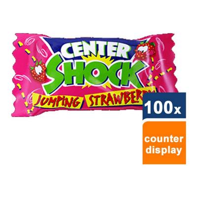 Center Shock - Jumping Strawberry - 100 stuks