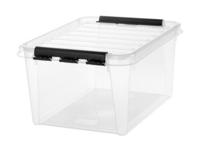 Opbergdoos met deksel, afm 50x39x26 cm, 32 L, 1 stuk - thumbnail