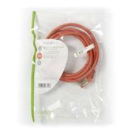 CAT6 S/FTP-Netwerkkabel | RJ45 Male - RJ45 Male | 2,0 m | Oranje - thumbnail