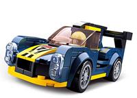 Sluban LeMans racing car bouwstenen set - thumbnail