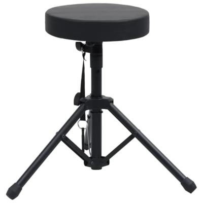 VidaXL Drumkruk verstelbaar rond zwart - thumbnail