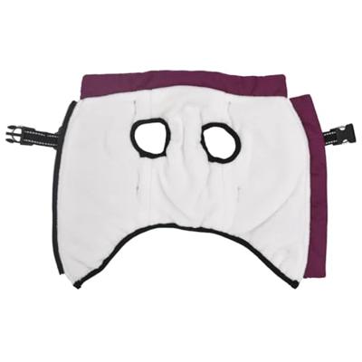 VidaXL Hondenjas met harnas waterdicht reflecterend paars l32