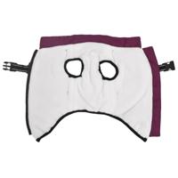 VidaXL Hondenjas met harnas waterdicht reflecterend paars l32 - thumbnail