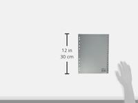 Durable 6522 Register DIN A4 1-20 Polypropyleen Grijs 20 tabbladen Bedrukte tabs 652210 - thumbnail