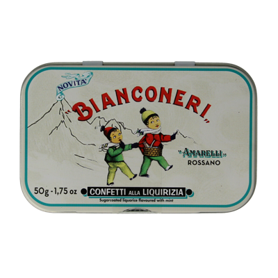 Laurierdrop blikje pepermunt wit 50 Gram Laurierdrop blikje pepermunt wit 50 Gram