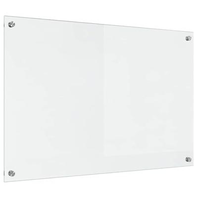 VidaXL Keuken achterwand doorzichtig 90 x 60 cm gehard glas VidaXL Keuken achterwand doorzichtig 90 x 60 cm gehard glas