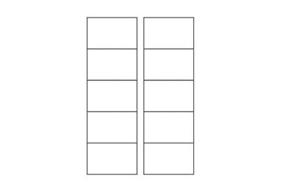 Avery-Zweckform C32026-25 Bedrukbare visitekaarten, gladde kant 85 x 54 mm Ultra-wit 250 stuk(s) Papierformaat: DIN A4 Avery-Zweckform C32026-25 Bedrukbare visitekaarten, gladde kant 85 x 54 mm Ultra-wit 250 stuk(s) Papierformaat: DIN A4