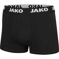JAKO 6204 Boxershort Basic - 2-Pack - Zwart - S - thumbnail