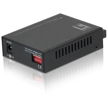 LevelOne GVT-2001 netwerk media converter 1000 Mbit/s 850 nm Multimode Zwart