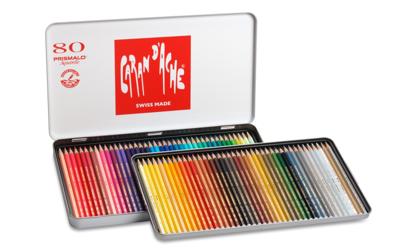 Kleurpotl caran d ache prismalo 80st ass
