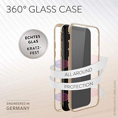 White Diamonds Cover 360° Glass IPhone 11 Goud