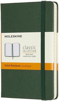 Notitieboek moleskine pocket 90x140 ln hc myrt gn