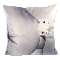 Seletti Toiletpaper kussen 50x50 Two of Spade - thumbnail